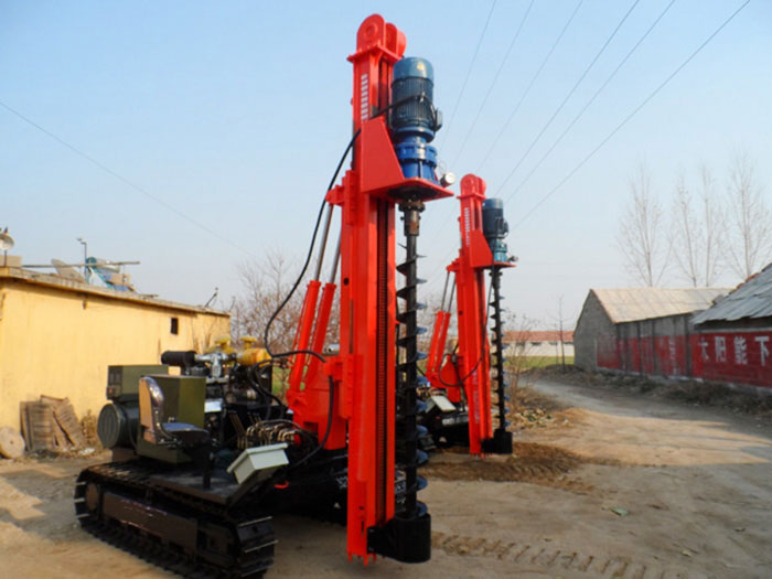 履帶光伏打樁機磨合期具備的特點？